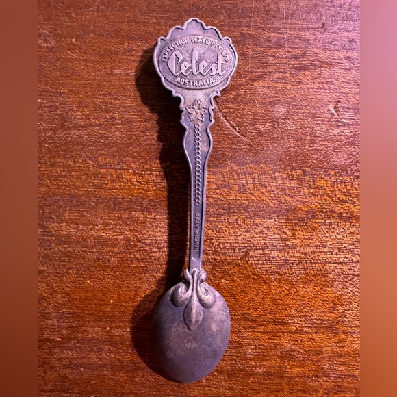 Mississippi Magnolia mockingbird collectible spoon silverplated Celest,Australia - Picture 6 of 6